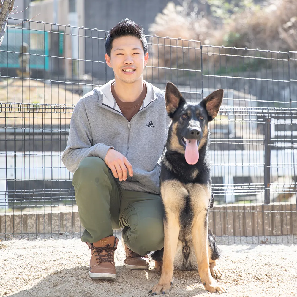鳥実亮太 訓練士